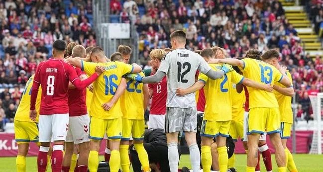 Christian Eriksen, Ukrayna Mücadelesinde Yere Yığıldı