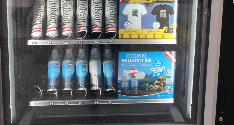 Hallstatt'ta Dikkat Çeken Ürün: "Hallstatt Havası" Satılıyor